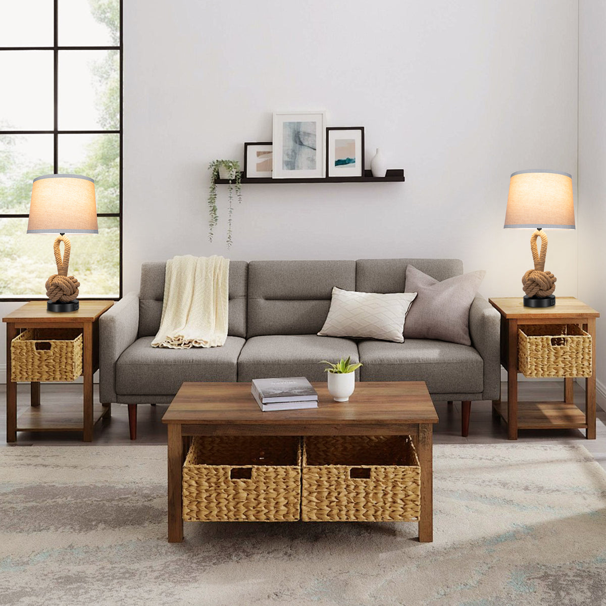The Marine Rope Knot Table Lamp