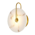 The Selene Alabaster Wall Sconce
