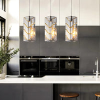 The Solstice Crystal Prism Pendant Light (Set of 3)
