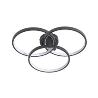 The Orion Interlocking Ring LED Ceiling Light