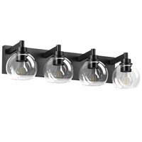 The Lucerne Globe Glass Vanity Light