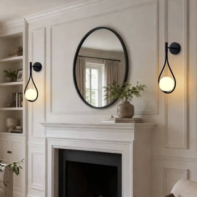 The Aurora Gilded Leaf Wall Sconce (Set of 2)