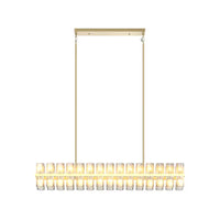 The Orion Crystal Cylinder Ring Chandelier