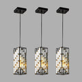 The Solstice Crystal Prism Pendant Light (Set of 3)