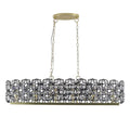 The Orion Geometric Lattice Linear Chandelier