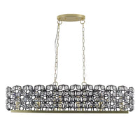 The Orion Geometric Lattice Linear Chandelier