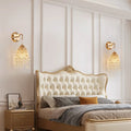 The Solstice Crystal Cluster Hanging Sconce (Set of 2)