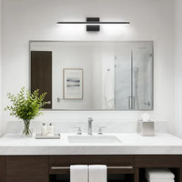 The Vespera Seamless Linear Chrome LED Vanity Light