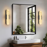 The Elara Alabaster Wall Sconce (Set of 2)