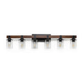 The Aspen Wood Beam Vanity Light