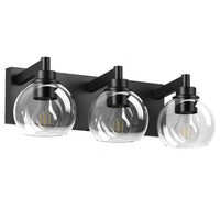 The Lucerne Globe Glass Vanity Light