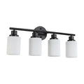 The Lucerne Frosted Cylinder Vanity Light