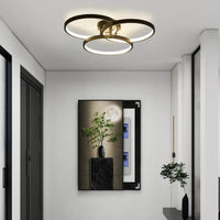 The Orion Interlocking Ring LED Ceiling Light