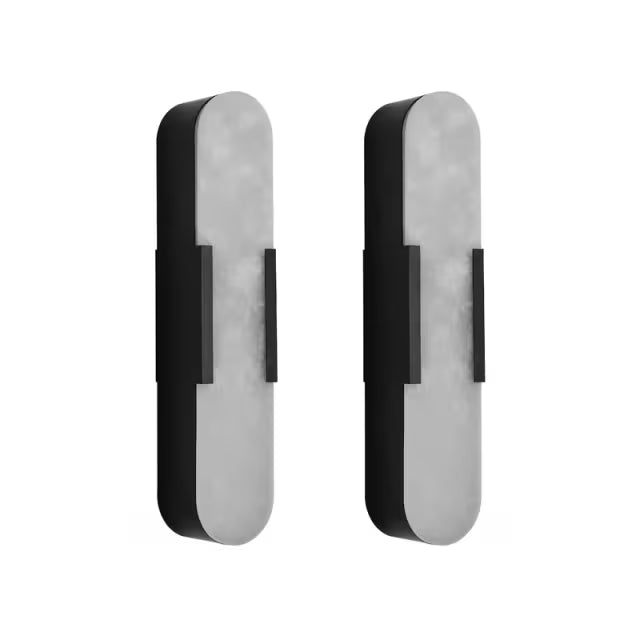 The Elara Alabaster Wall Sconce (Set of 2)