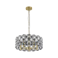 The Orion Geometric Lattice Crystal Chandelier