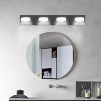 The Lucerne Round Acrylic LED Vanity Light