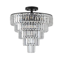 The Astoria Cascading Crystal Tier Chandelier