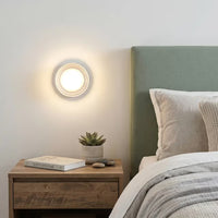 The Vespera Round Gradient Glass Wall Sconce