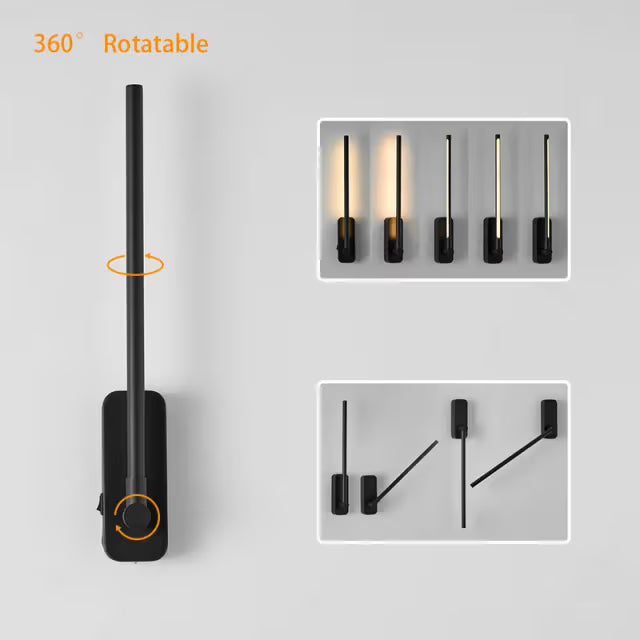 The Valencia 3CCT Rechargeable Wall Sconce