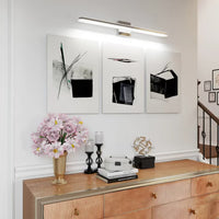 The Vespera Seamless Linear Chrome LED Vanity Light