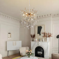 The Elysian Crystal Droplet Branch Chandelier