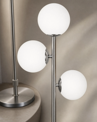 The Celeste 3-Globe Floor Lamp