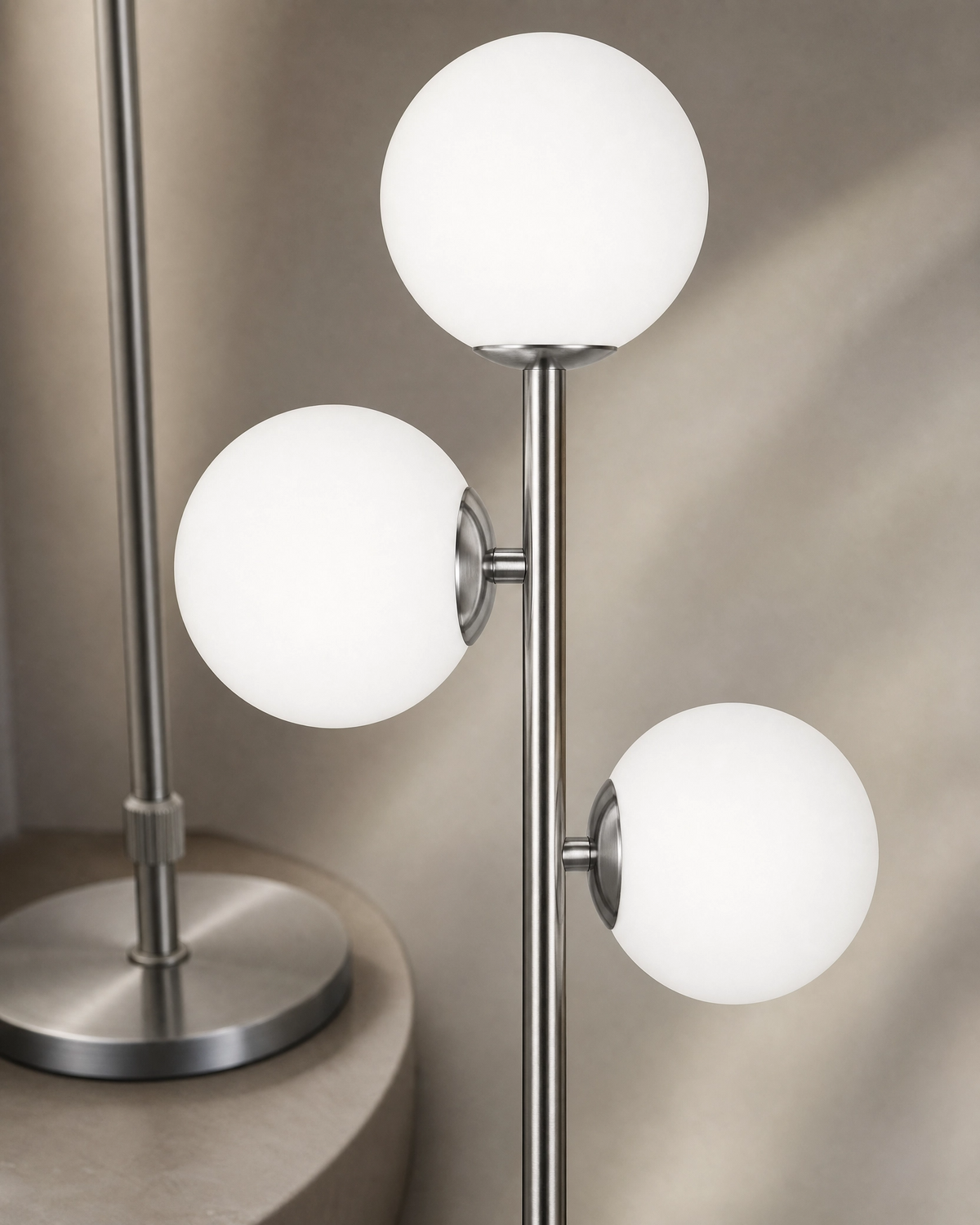 The Celeste 3-Globe Floor Lamp