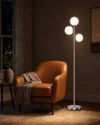The Celeste 3-Globe Floor Lamp