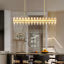 The Orion Crystal Cylinder Ring Chandelier