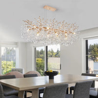 The Elysian Crystal Droplet Branch Chandelier