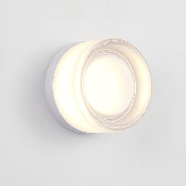 The Vespera Round Gradient Glass Wall Sconce