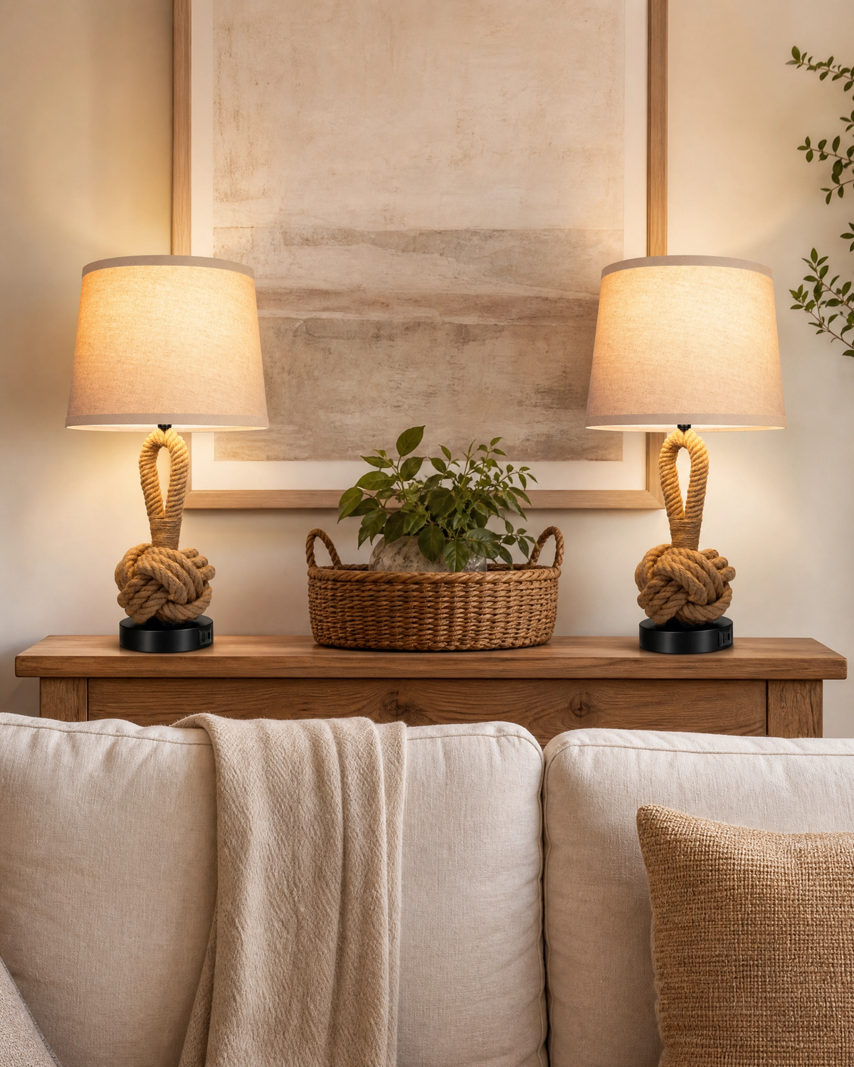 The Marine Rope Knot Table Lamp