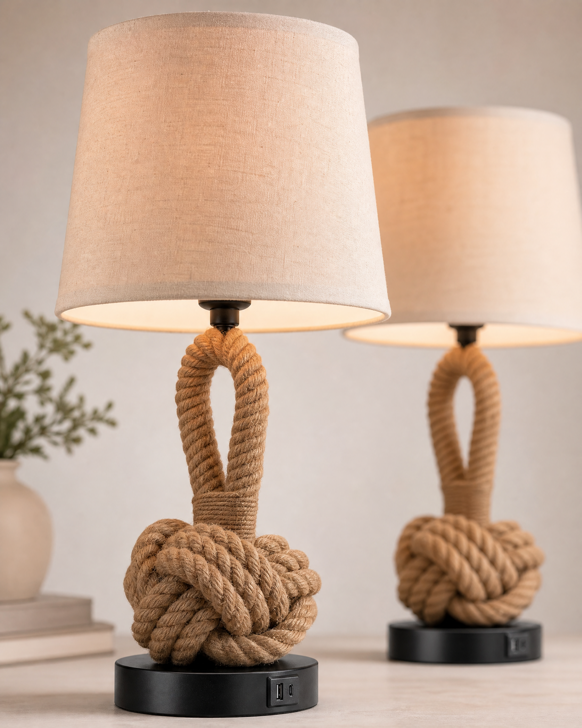 The Marine Rope Knot Table Lamp