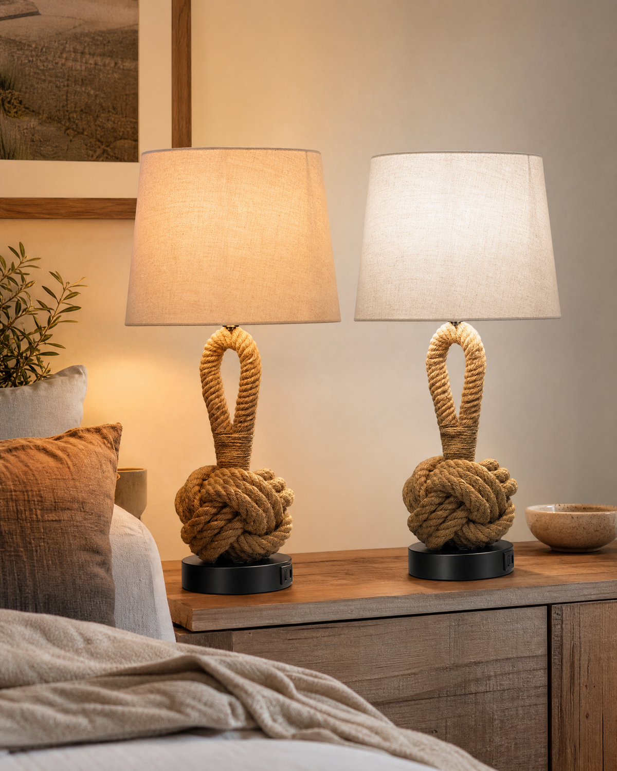 The Marine Rope Knot Table Lamp